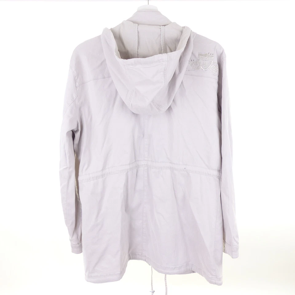 MONARI Parka SommerBeige Stickerei Gold Gr. M 38 - Bild 3 von 3