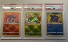2022 POKEMON GO RADIANT VENUSAUR 004 BLASTOISE 018 CHARIZARD 011 PSA 9