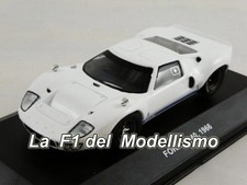 Solido Ford GT40 White 1966 1/43 S4303200 Street Diecast Model