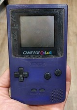 Console Nintendo Game Boy Color Console Rose Violet GBC Officiel  Hs