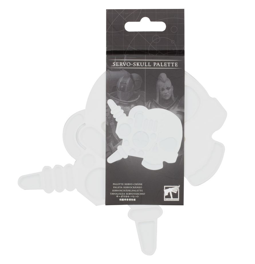 Games Workshop Schwarz Servo-Skull Palette (Kunststoff) - Image 2