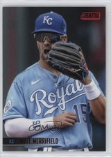 2021 Topps Stadium Club Red Foil Whit Merrifield #122 19fv