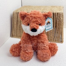 JELLYCAT Soft Plush Doll Medium Fuddlewuddle Fox Appease Kids Toy Gift