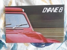 Citroen Dyane 6 brochure undated UK market 