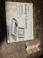 Vintage RadioShack Executive Desktop Calculator 65-522 World Clock Calendar Orga