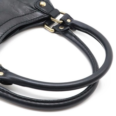 Gucci Sukey Guccissima Tote Bag Handbag Black Leather | eBay