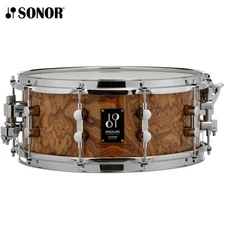 Sonor ProLite 14" x 5" Maple Snare Drum Chocolate Burl PL-1405-SDW-CHB