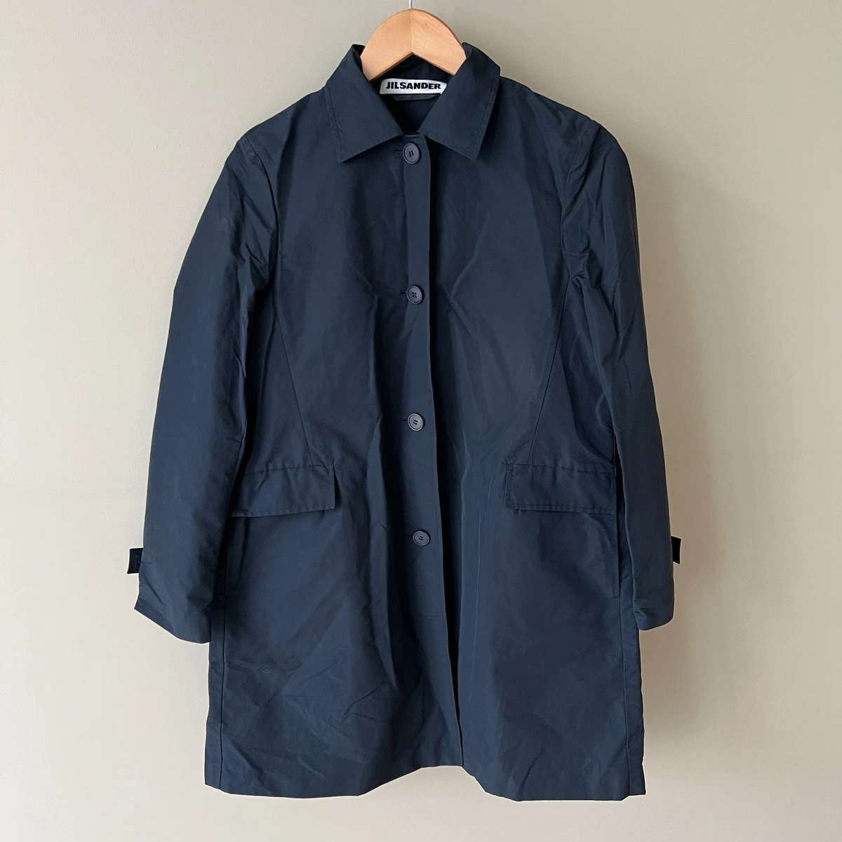 ジャケット・アウター JILSANDER Archive Long coat Jil Sander Trench Coat Solid Coats, Jackets & Vests for Women for