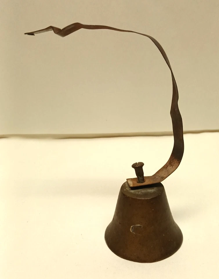 Antique Bronze Metal Bell c. 1850s - Image 2 of 4