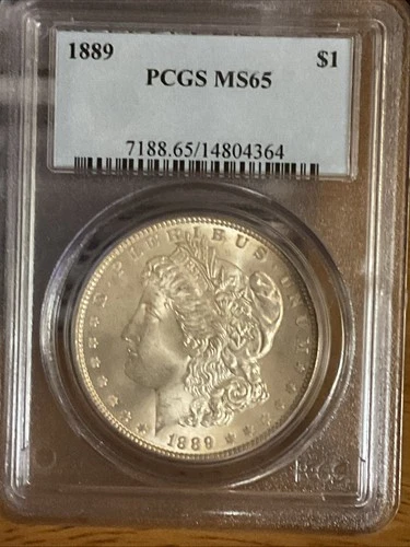 1889 Morgan PCGS MS 65 7188.65/14804364