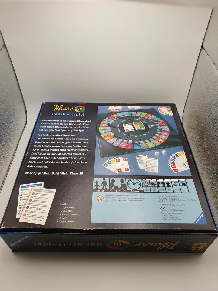 Ravensburger Phase 10 Das Brettspiel Vollständig | Top Zustand  - Bild 2 von 4