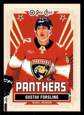 2025-26 O-Pee-Chee Retro #322 Gustav Forsling Florida Panthers