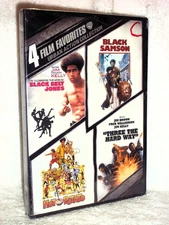 Black Belt Jones/ Black Samson/ Hot Potato/ Three The Hard Way (DVD, 2010)