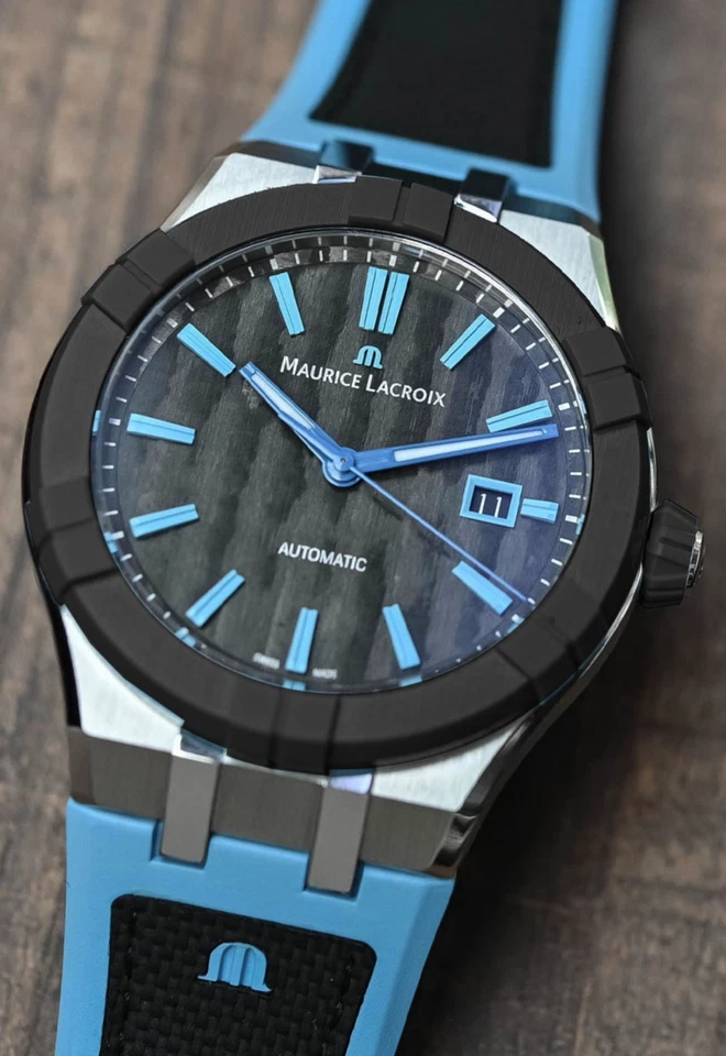 Maurice Lacroix Herren/Unisex Uhr AIKONIC Ref. AC6008-SSL40-331-4 NEW FULLSET - Bild 1 von 1