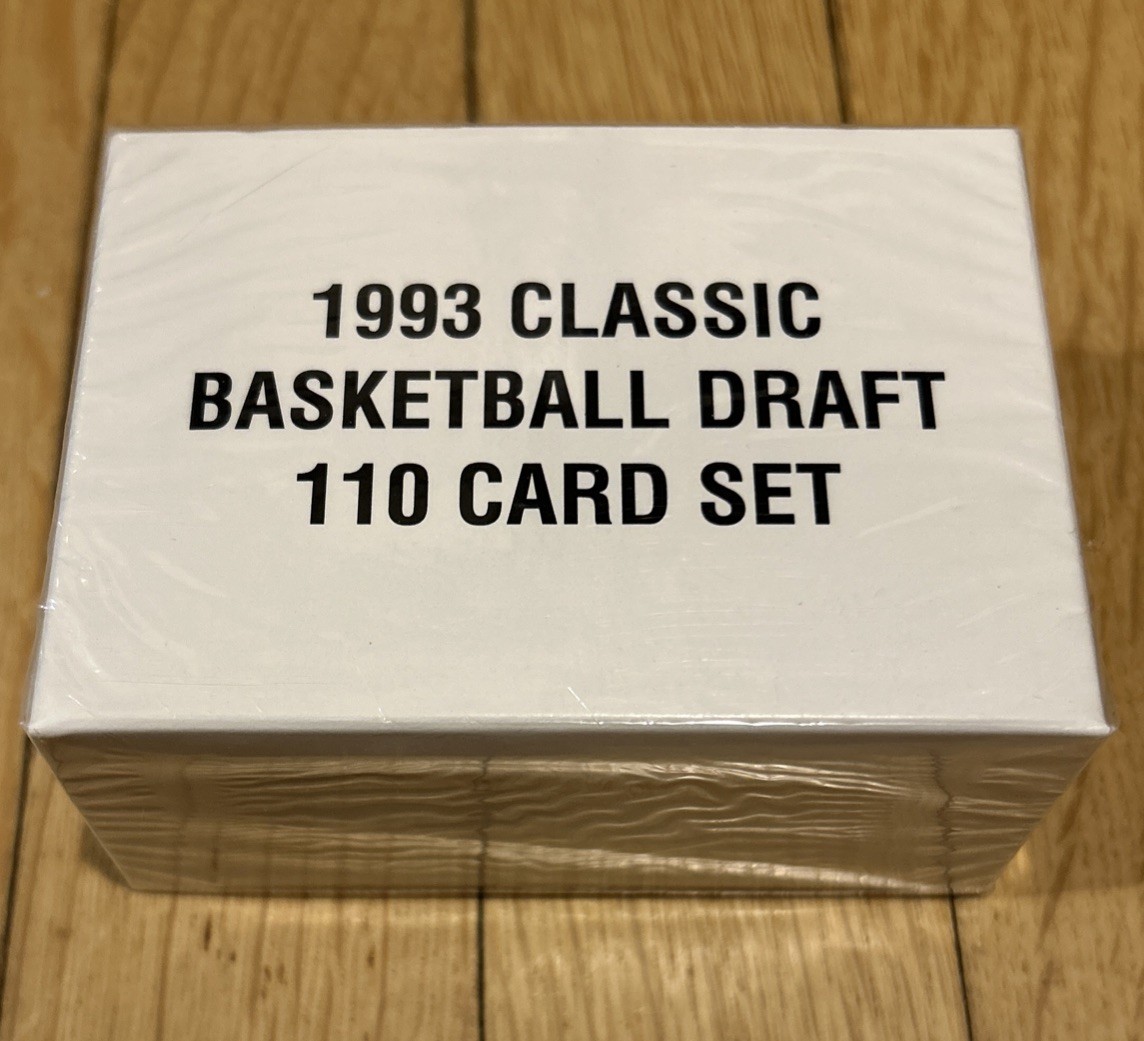 1992 Classic Basketball Draft Pick Set #1-100 Cards Factory Sealed