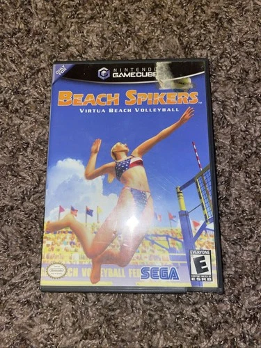 Beach Spikers (Nintendo GameCube, 2002) Sega Sports Video Game CIB with manual