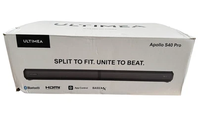 Ultimea Apollo S40 Pro 2.2 TV 2in1 Soundbar Lautsprecher VoiceMX 100W teilbarNEU - Bild 1 von 4