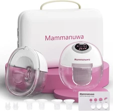 Electric Breast Pump Lightweight Portable Hands-Free with Baby Mouth Technology