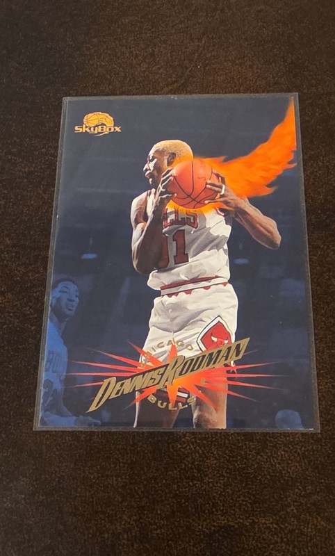 1995-96 Skybox Premium - Dennis Rodman #159