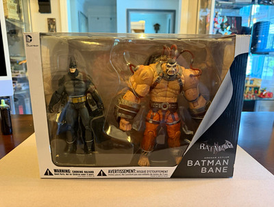 DC Collectibles Batman Arkham Asylum Batman & Bane Figure 2-Pack New in Box