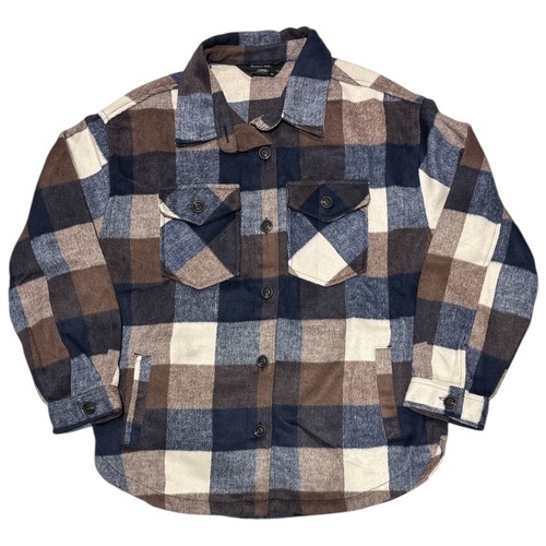 Member's Mark Women's Button Up Collared Warm Cozy Shacket