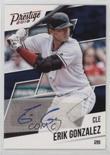 2018 Panini Chronicles Prestige Xtra Points Red 142/199 Erik Gonzalez Auto e6p