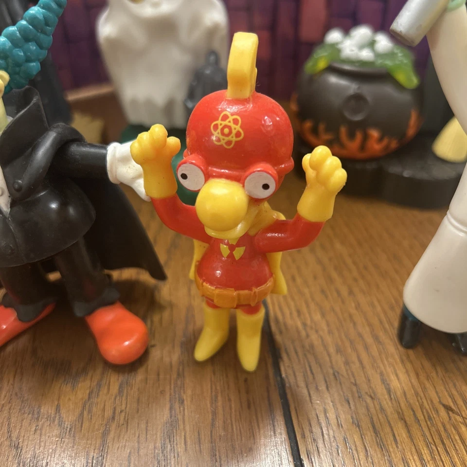 Los Simpson Halloween Treehouse of Horror - Burger King: Lote de 9 2001 Foto 3 de 4