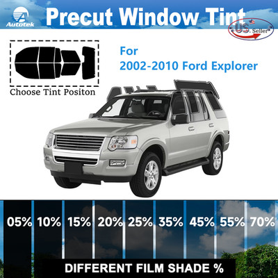 Computerized Custom PreCut 2Ply Window Tint Film Kit For 2002-2010 Ford