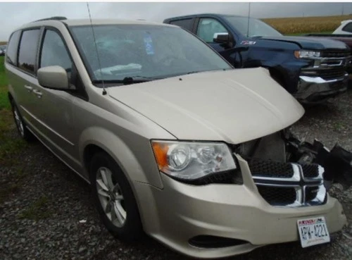 Driver Side View Mirror Power Moulded In Black Fits 11-20 CARAVAN 4171668