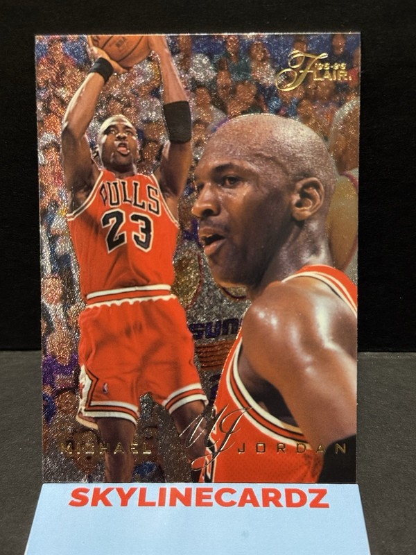 1996 Flair MICHAEL JORDAN #15 Chicago Bulls