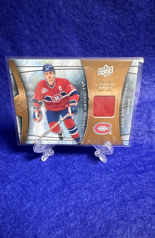 2009-10 Upper Deck Artifacts - Frozen Artifacts Retail Guy Carbonneau #FAR-GC