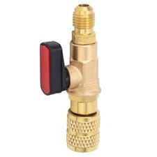 G5/16 Brass R410 Refrigeration Ball Valve Adapter 45BAR Refrigerant Ball Va SG