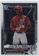 2021 Bowman Chrome Prospects Jeremy De La Rosa #BCP-25 1nc4