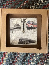 New Haven Railroad Battery Wall Clock      NEW