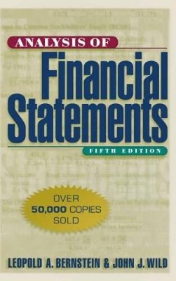 Analysis of Financial Statements - Hardcover By Bernstein, Leopold - VERY GOOD