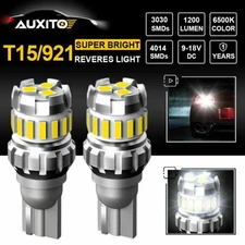 AUXITO LED Reverse Back Up Light 921 Bulb 912 906 W16W 916 Super White 18SMD