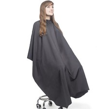 Hair Cutting Cape - Large Lightweight Water Resistant Salon Cape with Snap Cl...