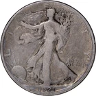 1921-D 50c Walking Liberty Half Dollar ~ Good Details