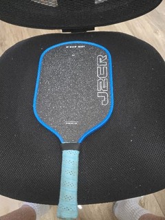 Blue Honolulu J2CR 6" LH Pickleball Paddle Crystal Blue Grit Endurance Surface