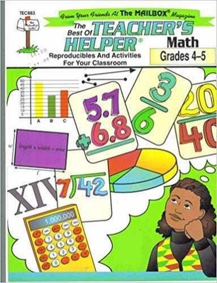 Math Grades 4-5 (The Best of - Paperback, by Margaret Michel - Very Good j