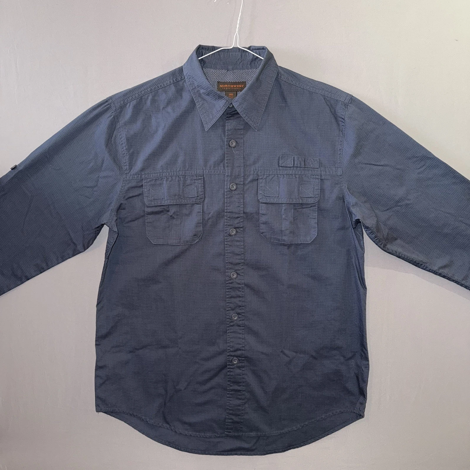 Northwest Territory Button Up Men’s Outdoor Shirt Long Sleeve Hiking Ventilated
