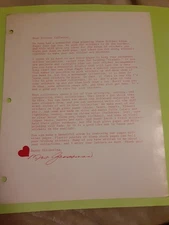 vintage 80s Mrs Grossman's "Dear Sticker Collector" page from album w/ tips