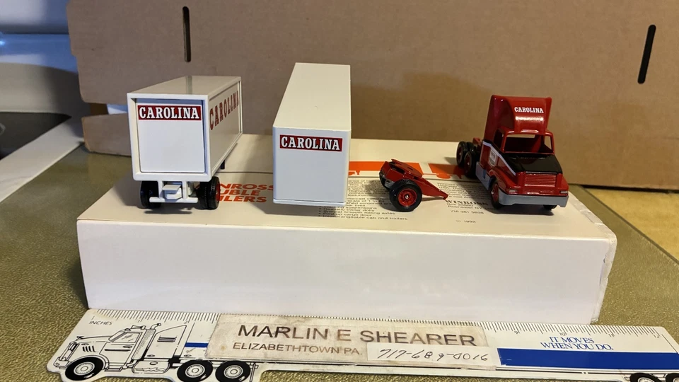 CAROLINA TRUCKING . TRACTOR  AND DOUBLES TRAILER WINROSS TRUCK - Image 3 of 3