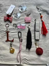 Bundle of 12 keychains, keyrings, and bag charms accessories #accessorize