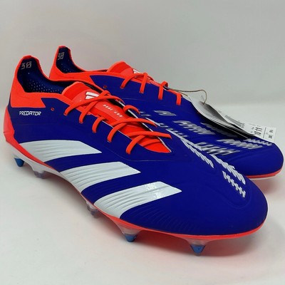 Adidas Predator Elite Soccer Cleats SG  Mens Size 10 IF7323 NEW Metal Cleats Pro