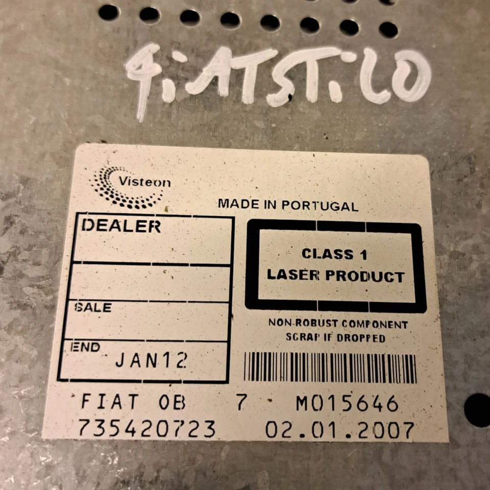 Fiat Stilo Radio 735420723 - Bild 3 von 3