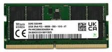 SK Hynix 32GB (1x32GB) 2Rx8 PC5-4800B DDR5 1.1v CL40 SODIMM LAPTOP MEMORY