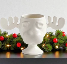 Pottery Barn National Lampoons Christmas Vacation Moose Mug 9.5 OZ NIB Holiday