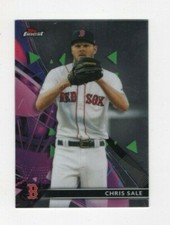 2021 TOPPS FINEST BASEBALL CHRIS SALE BOSTON RED SOX #61