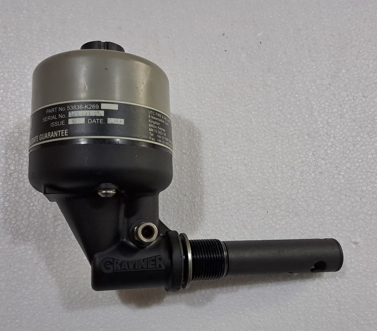 DETECTOR FOR KIDDE GRAVINER MARK 7 OIL MIST DETECTOR 53836
